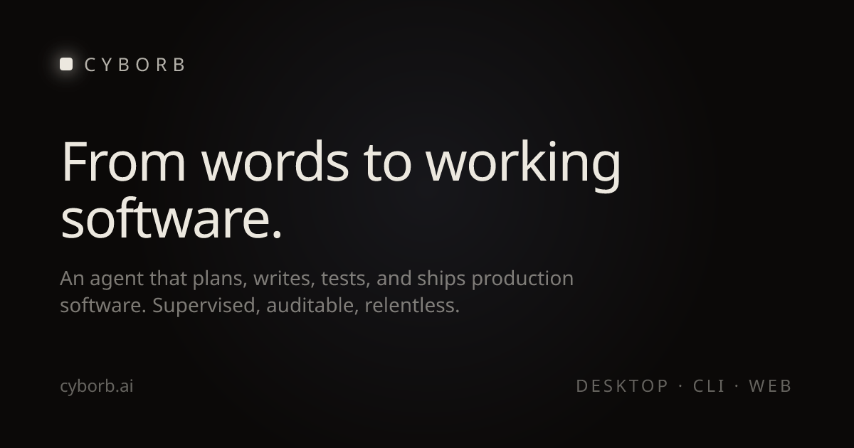 I built a desktop agent that takes a plain sentence and gives you back a working, published website